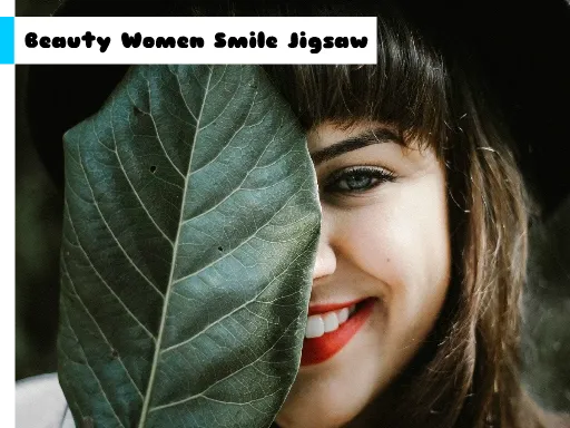 Beauty Women Smile Jigsaw