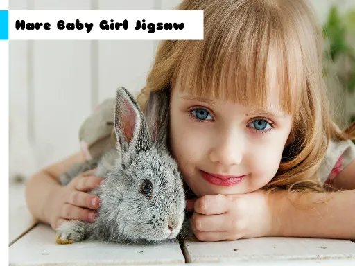 Hare Baby Girl Jigsaw