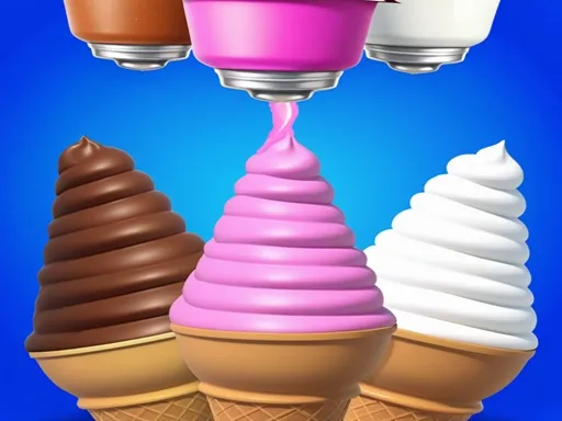 Ice Cream ASMR DIY Games