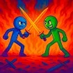 Obby Stickman - On Swords