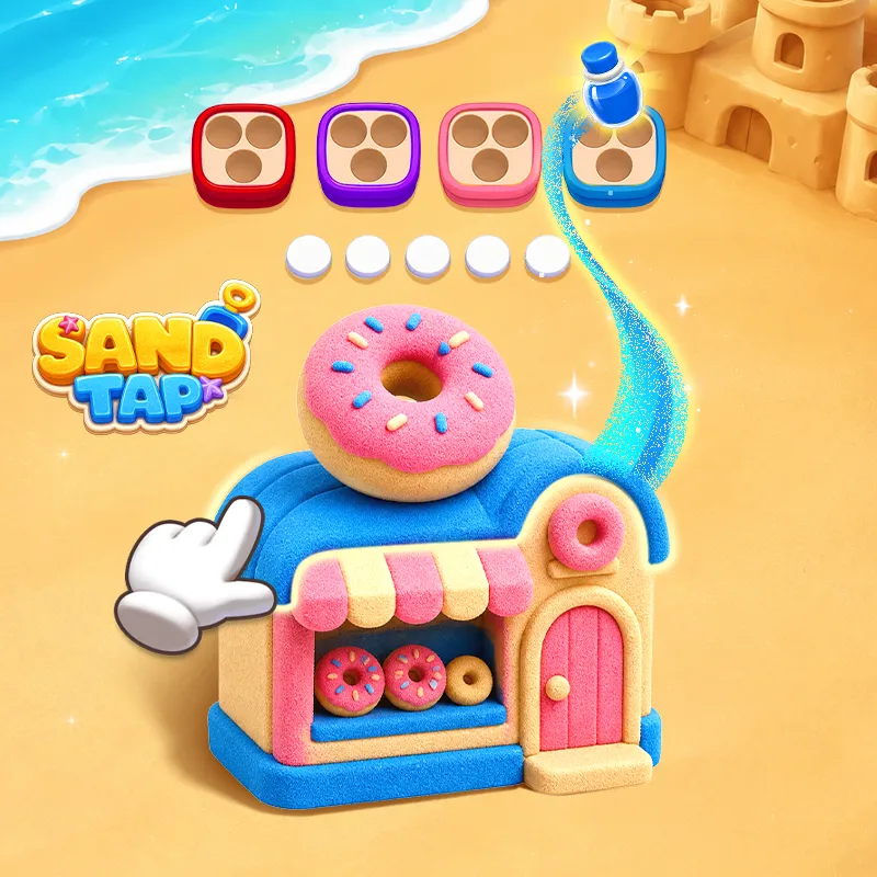 Sand Tap! Sorting Puzzle