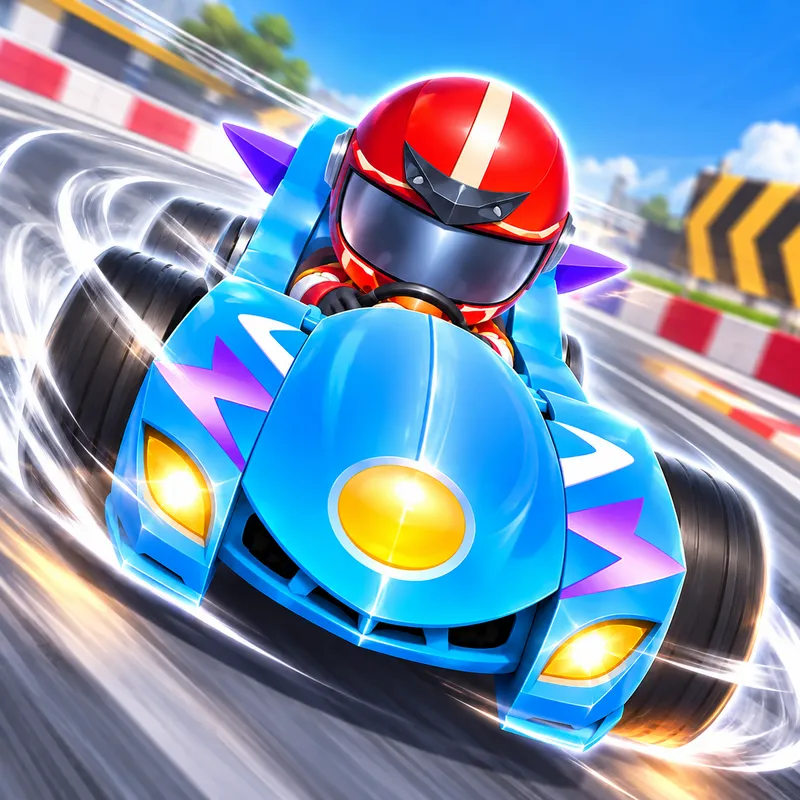 Speed chaos: Crazy race