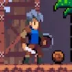 The Blue-Haired Warrior vs. the Red Mushroom Monsters